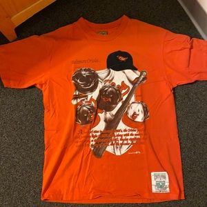 VINTAGE NUTMEG ORIOLES BASEBALL TEE